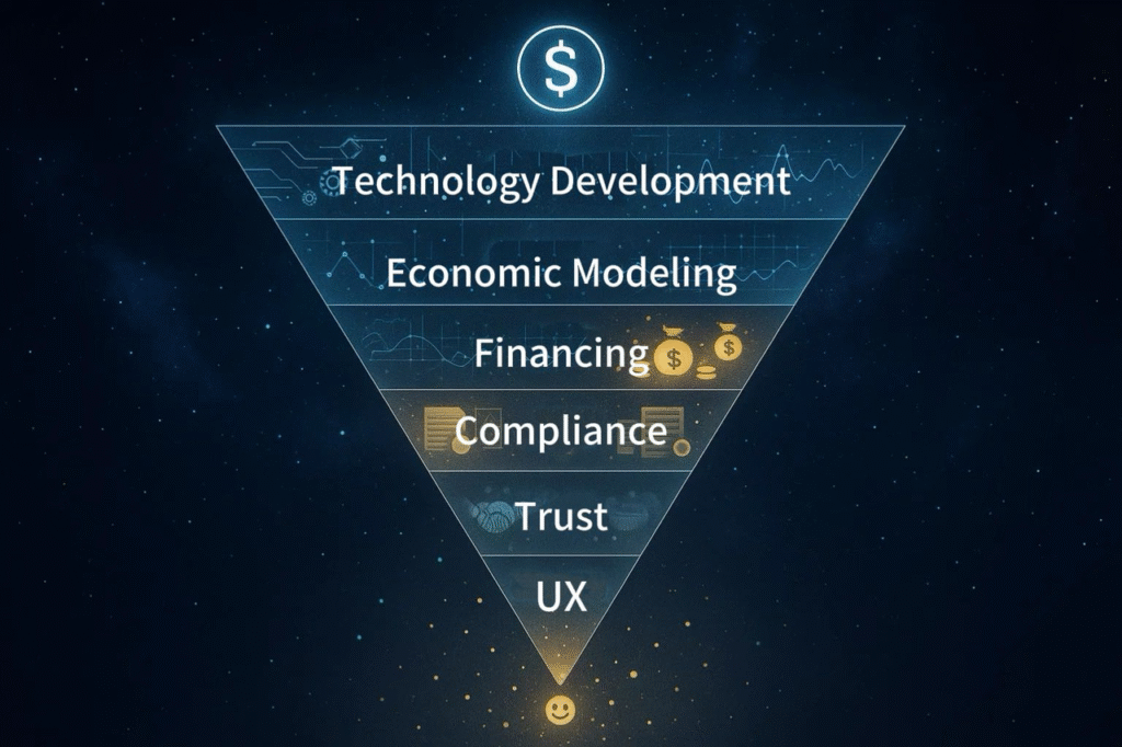 (Stablecoin issuance threshold diagram, Source- Self-made by the author)