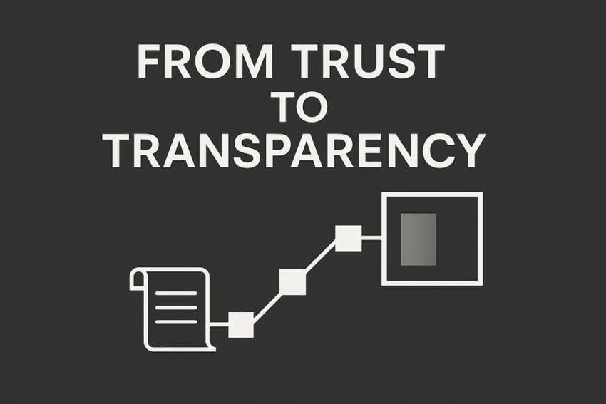 From Trust to Transparency: The Foundational Logic of Blockchain Design