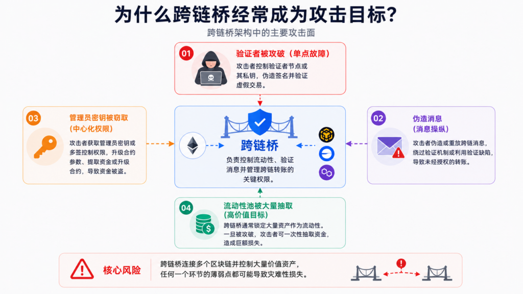为什么跨链桥经常成为攻击目标