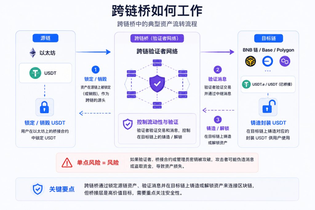 跨链桥如何工作